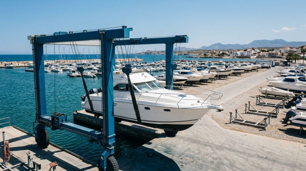 Boat lifts & storage