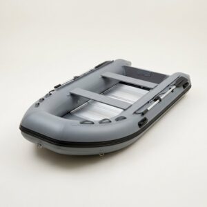 OZEAM 249L Inflatable Boat, Wide Tube, Aluminium Floor