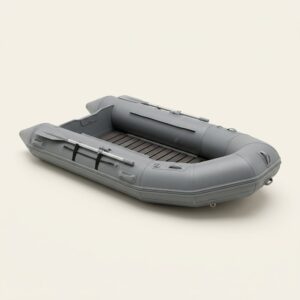 OZEAM 249L Inflatable Boat, Wide Tube, Slatted Floor