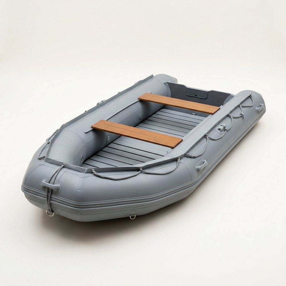 OZEAM 330 Inflatable Boat, Wooden Floor and Keel