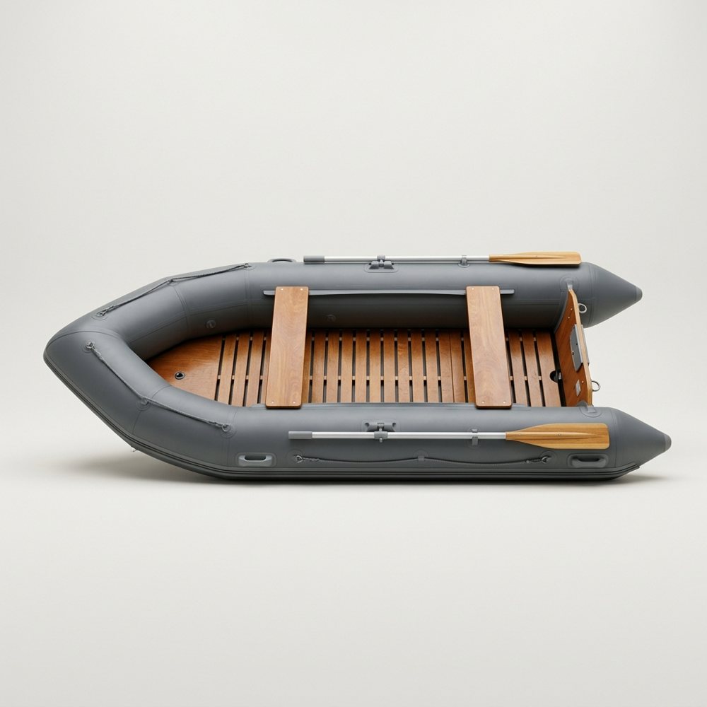 OZEAM 360 Inflatable Boat, Wooden Floor and Keel