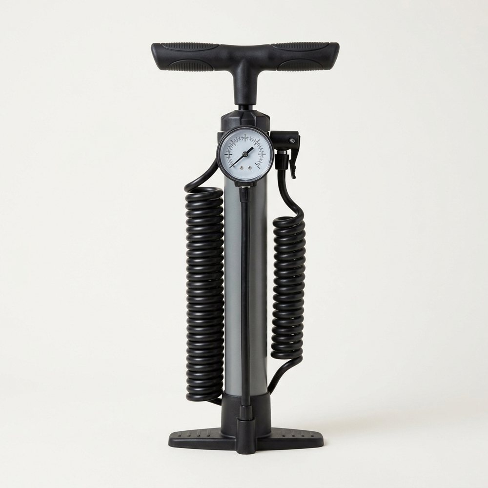 OZEAM Hand Pump with Pressure Gauge, 25 PSI